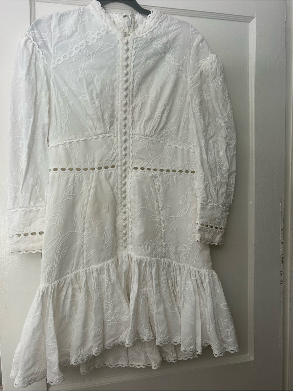 white acler dress